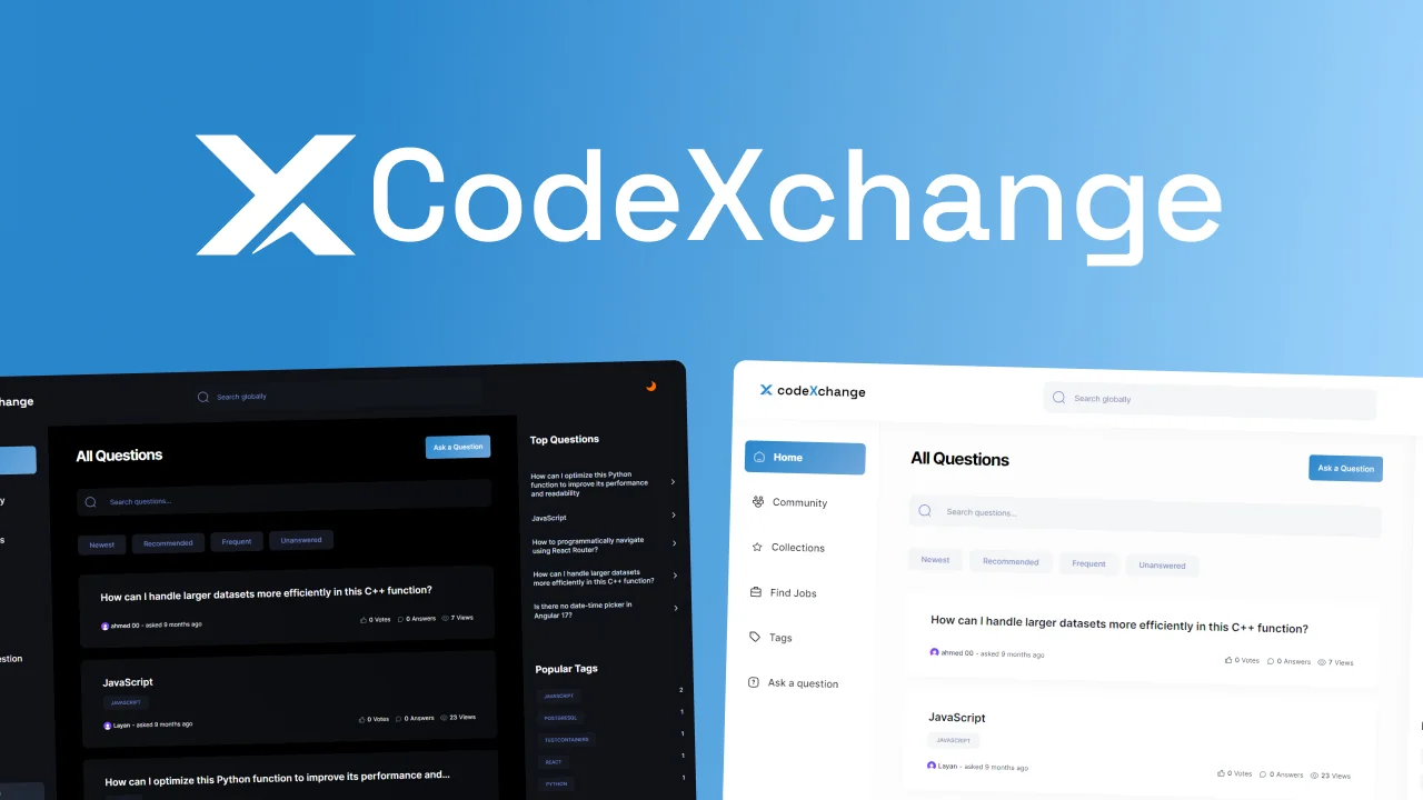 CodeXchange developer Q&A platform